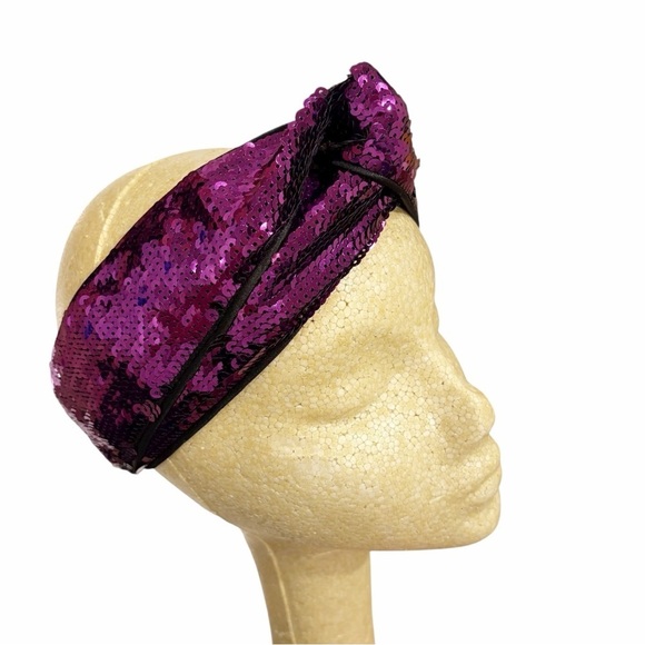 Authentic Gucci Sequin Knotted Headband main image 7